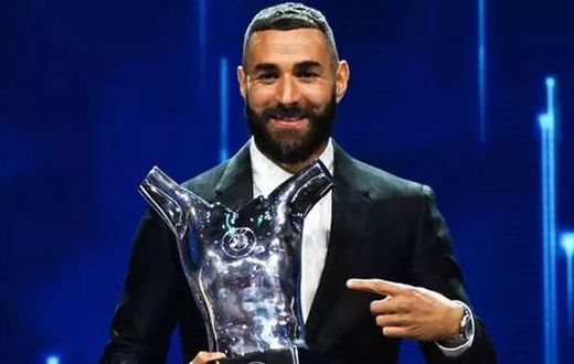 Uefa Karim Benzema sacre meilleur joueur de l'année