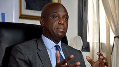 Mansour Faye le ministre des Infrastructures, des Transports terrestres et du Désenclavement webp