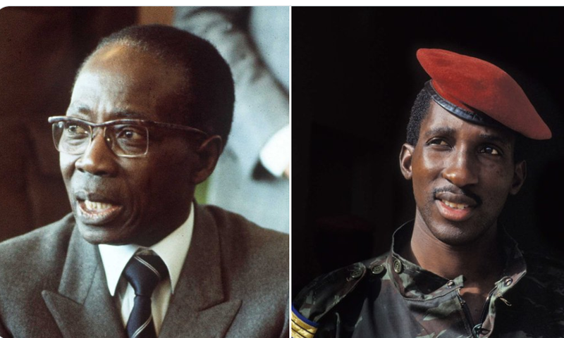 Senghor et Sankara