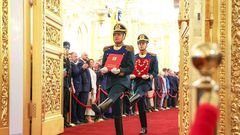 Сérémonie d'investiture du Président de la Fédération de Russie Vladimir Poutine au Kremlin1