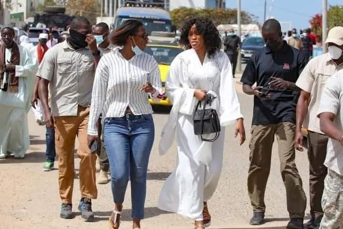 Adji Sarr et Gabrielle Kane