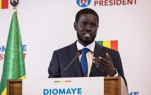 Bassirou Diomaye Faye, the incoming President of Senegal. [France 24]