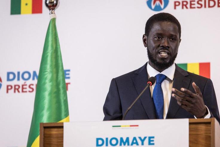 Bassirou Diomaye Faye, the incoming President of Senegal. [France 24]