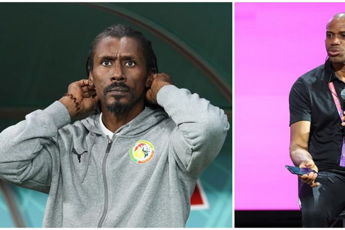 Alioune Cissé et Sunday Oliseh