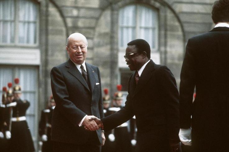 Elysée avec des dirigents africains