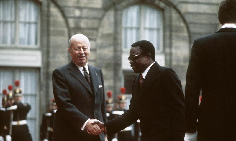 Elysée avec des dirigents africains
