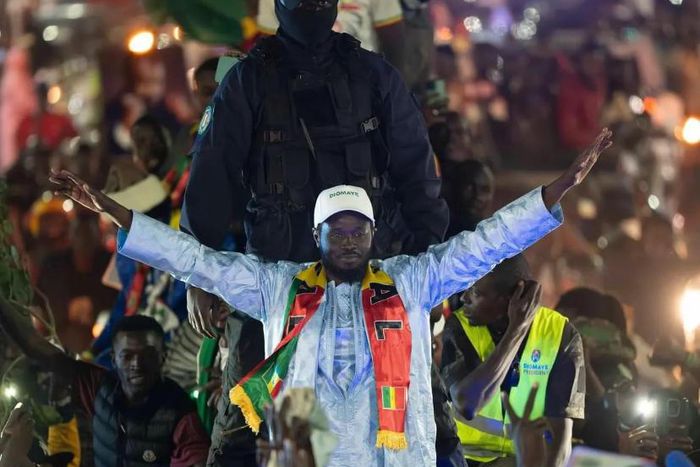 Bassirou Diomaye après sa libération