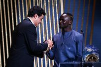 Sadio Mané, s'est classé à la deuxième place du classement du ballon d'or