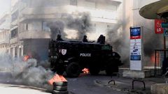 Le Sénégal est en proie à des manifestations d'une violence inouïe ces dernières année. Dakar, le 5 mars 2021. ZOHRA BENSEMRA / REUTERS