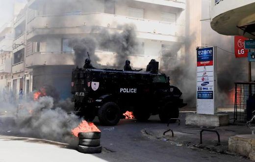 Le Sénégal est en proie à des manifestations d'une violence inouïe ces dernières année. Dakar, le 5 mars 2021. ZOHRA BENSEMRA / REUTERS