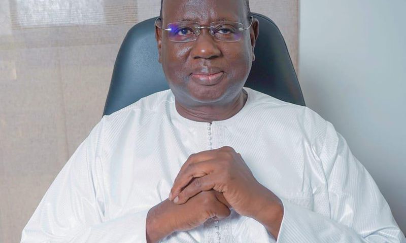 Maire de Ndiob, Oumar Ba