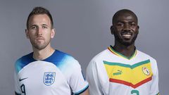 Harry Kane et Kalidou Koulibaly. Crédit : Michael Regan - FIFA/FIFA via Getty Images.