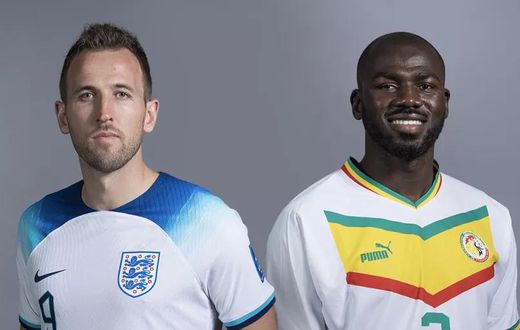Harry Kane et Kalidou Koulibaly. Crédit : Michael Regan - FIFA/FIFA via Getty Images.
