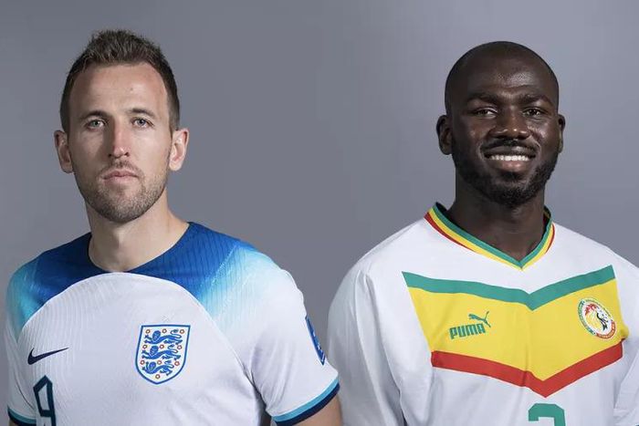 Harry Kane et Kalidou Koulibaly. Crédit : Michael Regan - FIFA/FIFA via Getty Images.