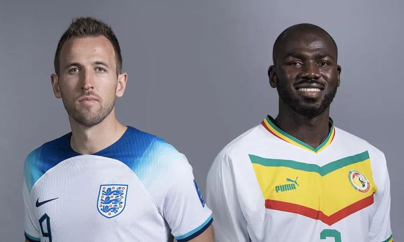 Harry Kane et Kalidou Koulibaly. Crédit : Michael Regan - FIFA/FIFA via Getty Images.
