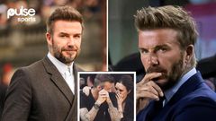 David Beckham et sa femme, Victoria