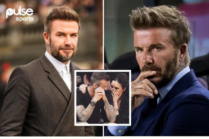 David Beckham et sa femme, Victoria