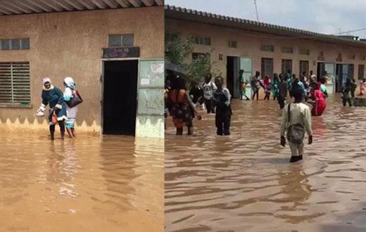 Ecoles sous les eaux