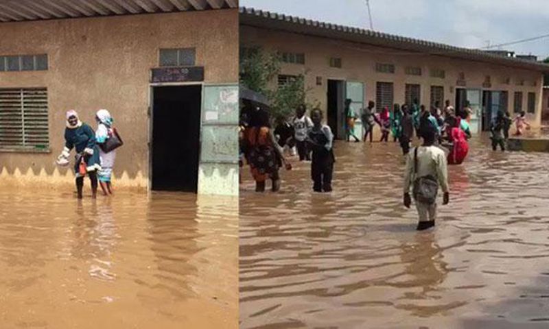 Ecoles sous les eaux