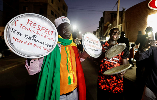 Concert de casseroles au Sénégal