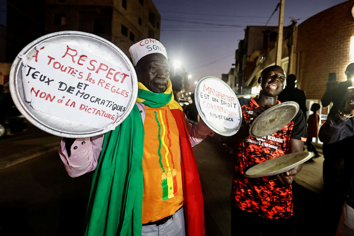 Concert de casseroles au Sénégal