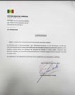 Communiqué Moussa Bocar Thiam