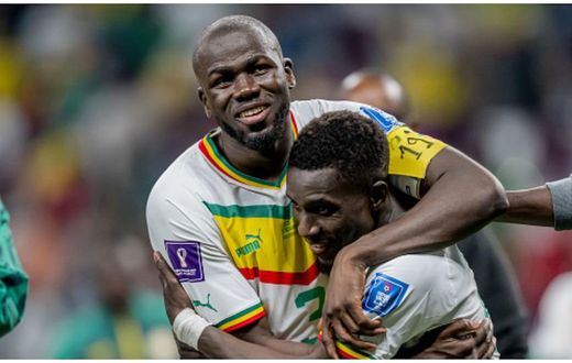Les stars du Sénégal sont prêtes pour le choc de dimanche contre l'Angleterre. Photo : Marvin Ibo Guengoer Source : Getty Images