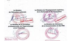 Arrêté fixant la baisse des frais de scolarité