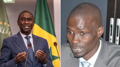 Ismaila Madior Fall et Ndiaga Sylla (droite)
