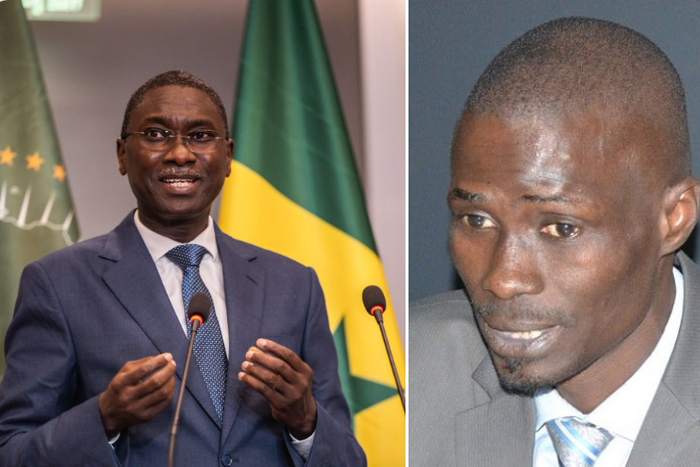 Ismaila Madior Fall et Ndiaga Sylla (droite)