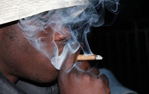 Fumeur de cannabis