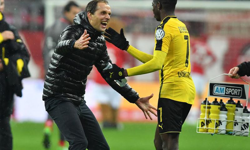 Thomas Tuchel and Ousmane Dembele had a good time together at Borussia Dortmund