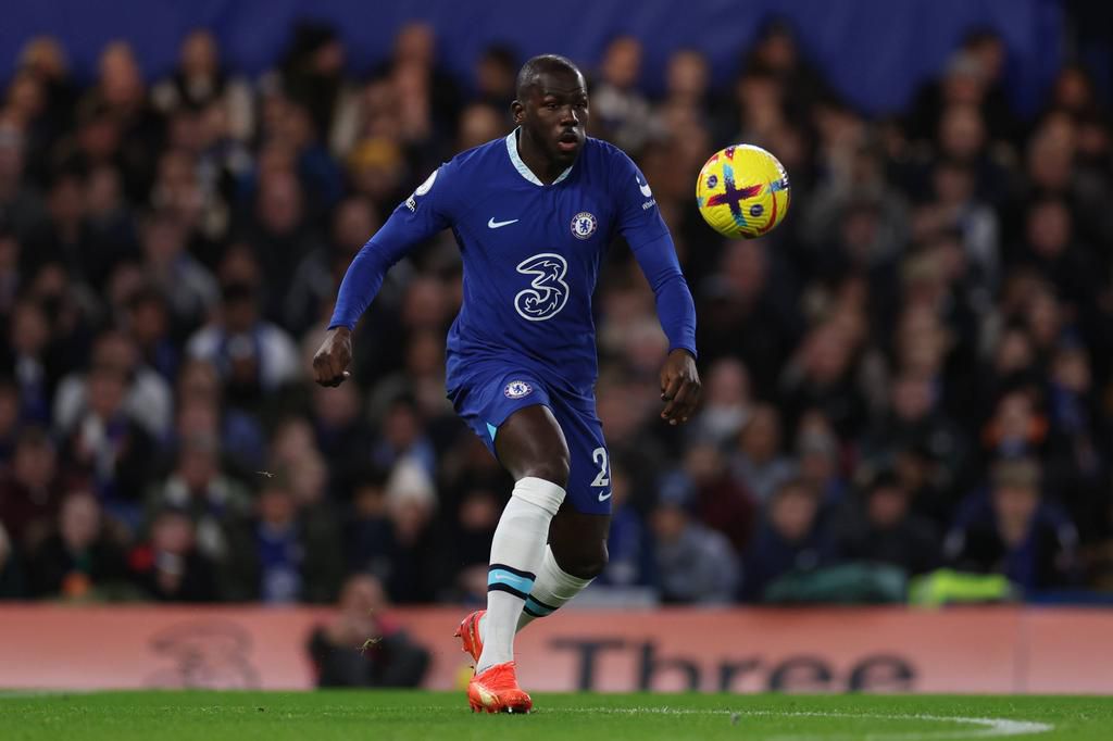 5th January 2023; Stamford Bridge, Chelsea, London, England: Premier League Football, Chelsea versus Manchester City; Kalidou Kouilbaly of Chelsea
