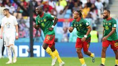 Vincent Aboubakar contre la Serbie, le 28 npvembre 2022