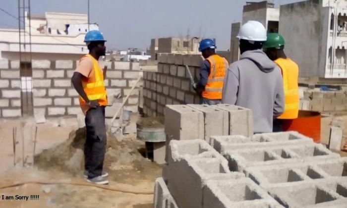 Maison en construction