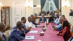 audience Macky et patron de presse
