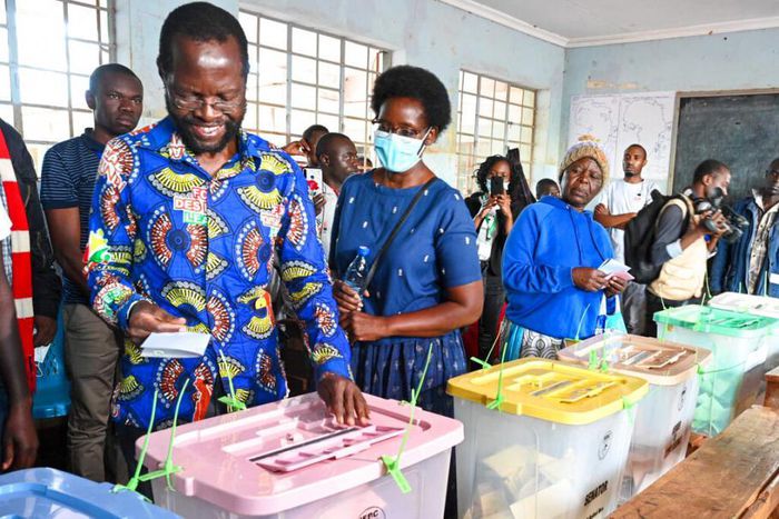 Election présidentielle à Kisumu, au Kenya, le 9 août 2022. James Kayi/AP