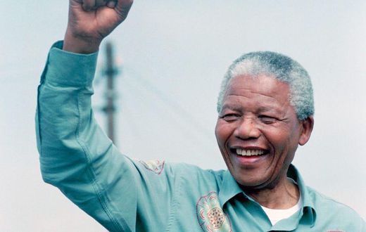 On April 27, Nelson Mandela was elected the first democratically elected president of South Africa, ending apartheid for good.