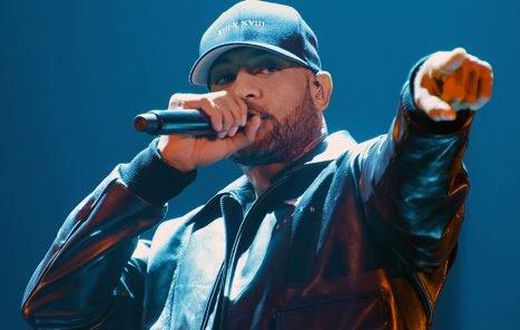 Le rappeur Booba