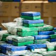 Packets of cocaine seized from a ship at a Philadelphia port in June 2019.