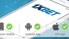 1xBet App pour Android et IOS