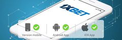 1xBet App pour Android et IOS