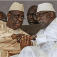 Le président de la République, Macky Sall, avec le Khalife des Tidianes, Serigne Babacar Sy Mansour