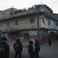 Des policiers anti-émeutes dans les rues de Dakar ce 3 juin 2023 AP Photo-Leo CorreaDAKAR