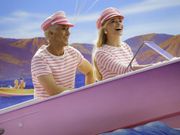 Ryan Gosling and Margot Robbie as Barbie and Ken in "Barbie."Jaap Buitendijk/Warner Bros.