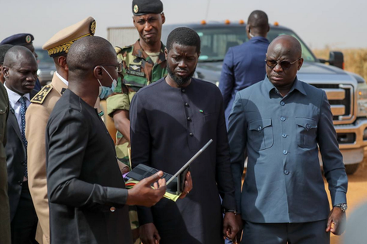 Diomaye Faye sur le littoral