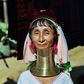 The long neck woman of the Kayan Lahwi tribe [Pinterest]