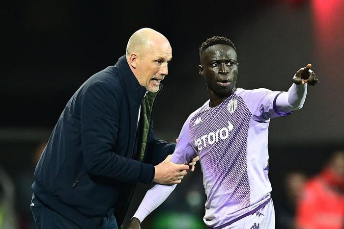 Krépin Diatta et son coach Philippe Clément