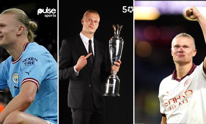 Haaland stokes Ballon d’Or flames with PFA Player of the Year win