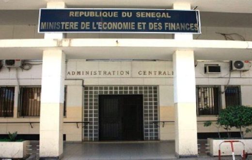 Le siège  du ministère des Finances et du budget à Dakar